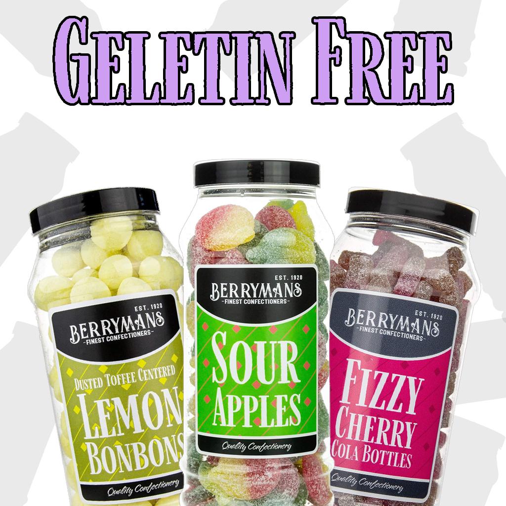 GelatineFree Sweets Berrymans Sweets