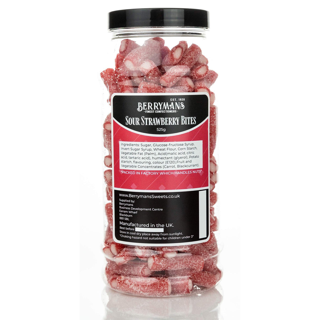 Sour Strawberry Pencil Bites