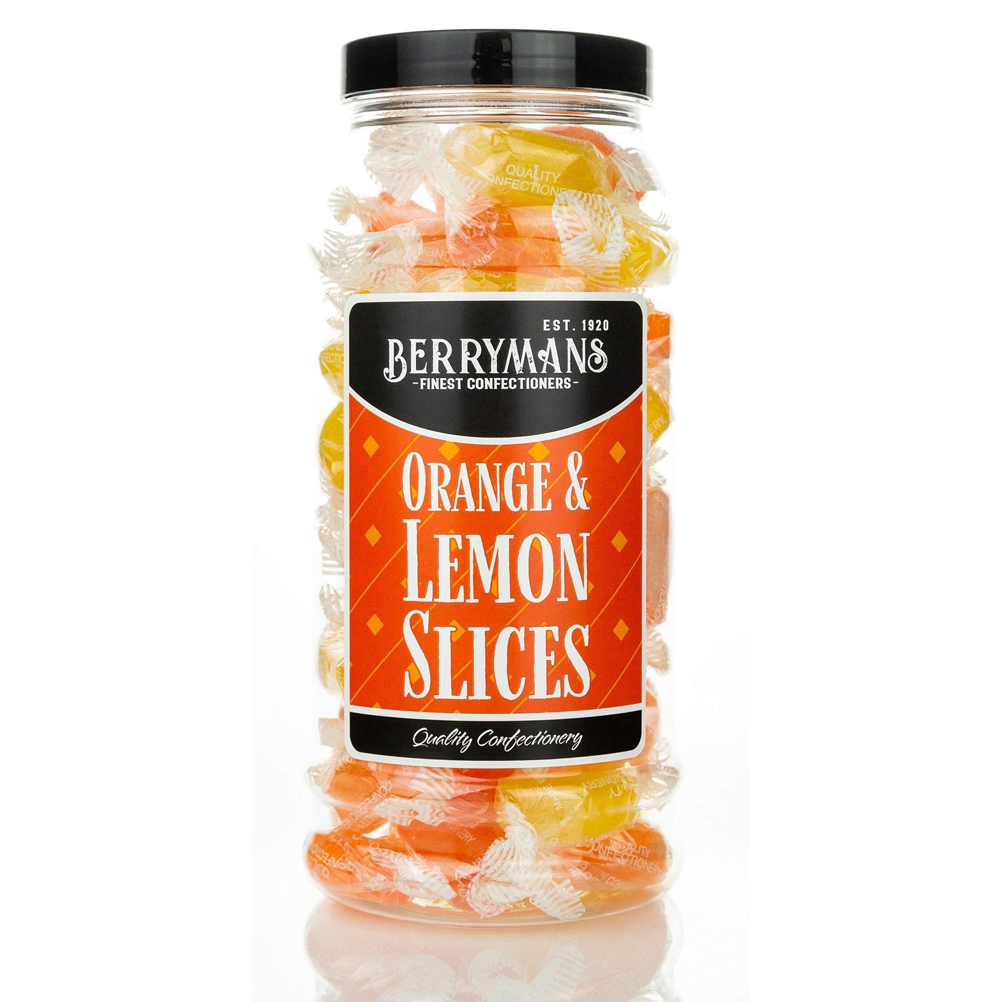 Orange & Lemon Slices Sweet Jar Berrymans Sweets