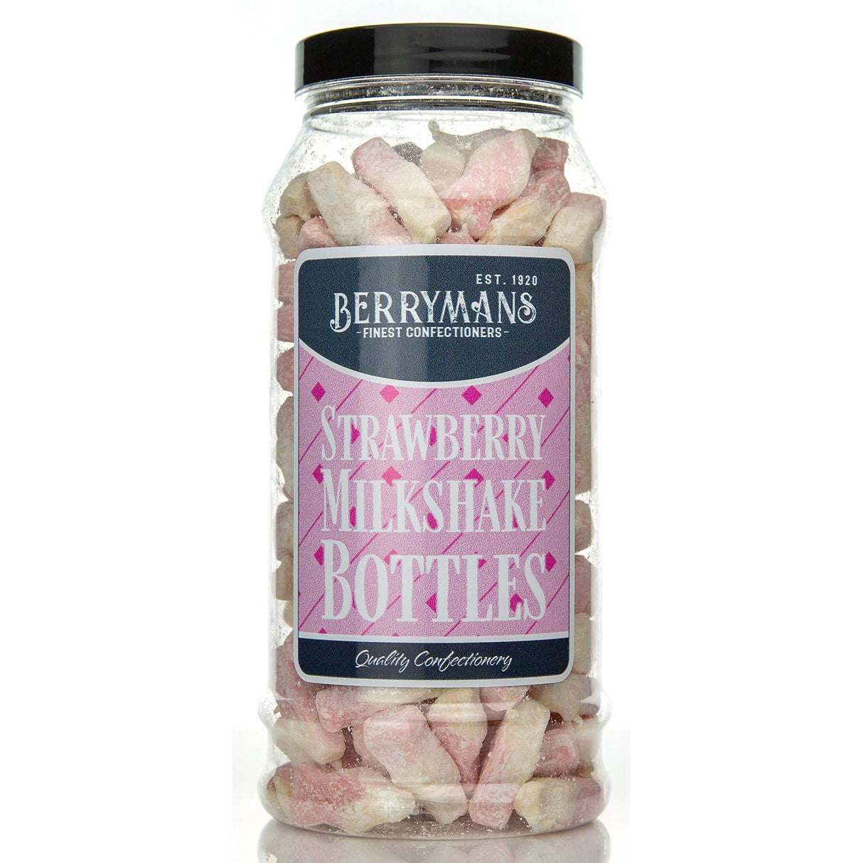 Strawberry Milkshake Bottles