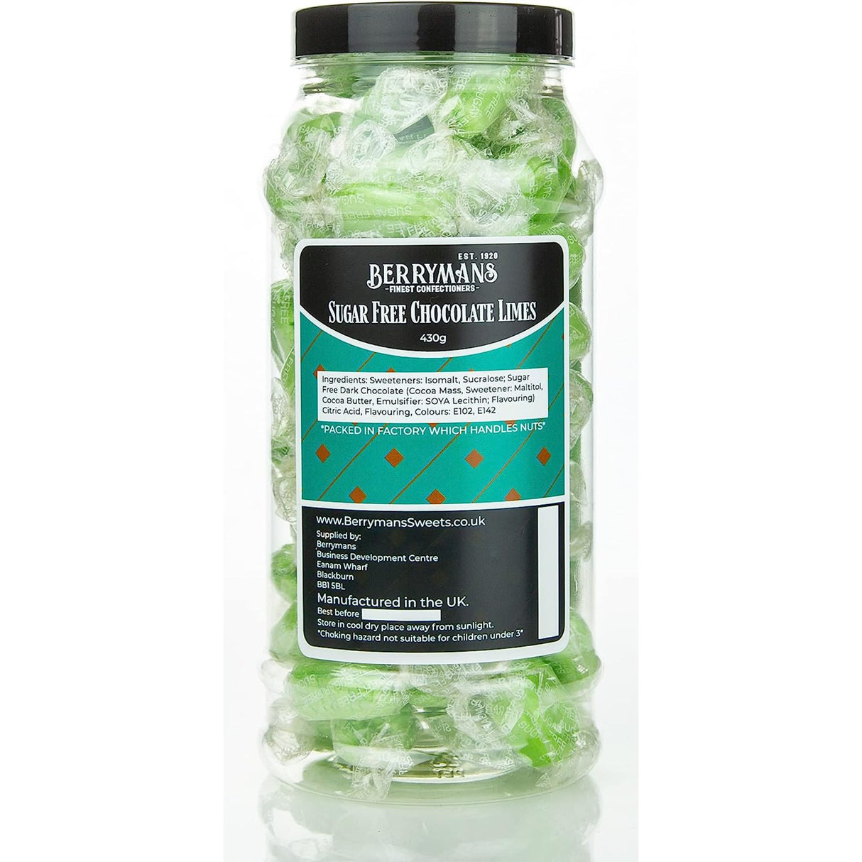 Sugar Free Chocolate Limes