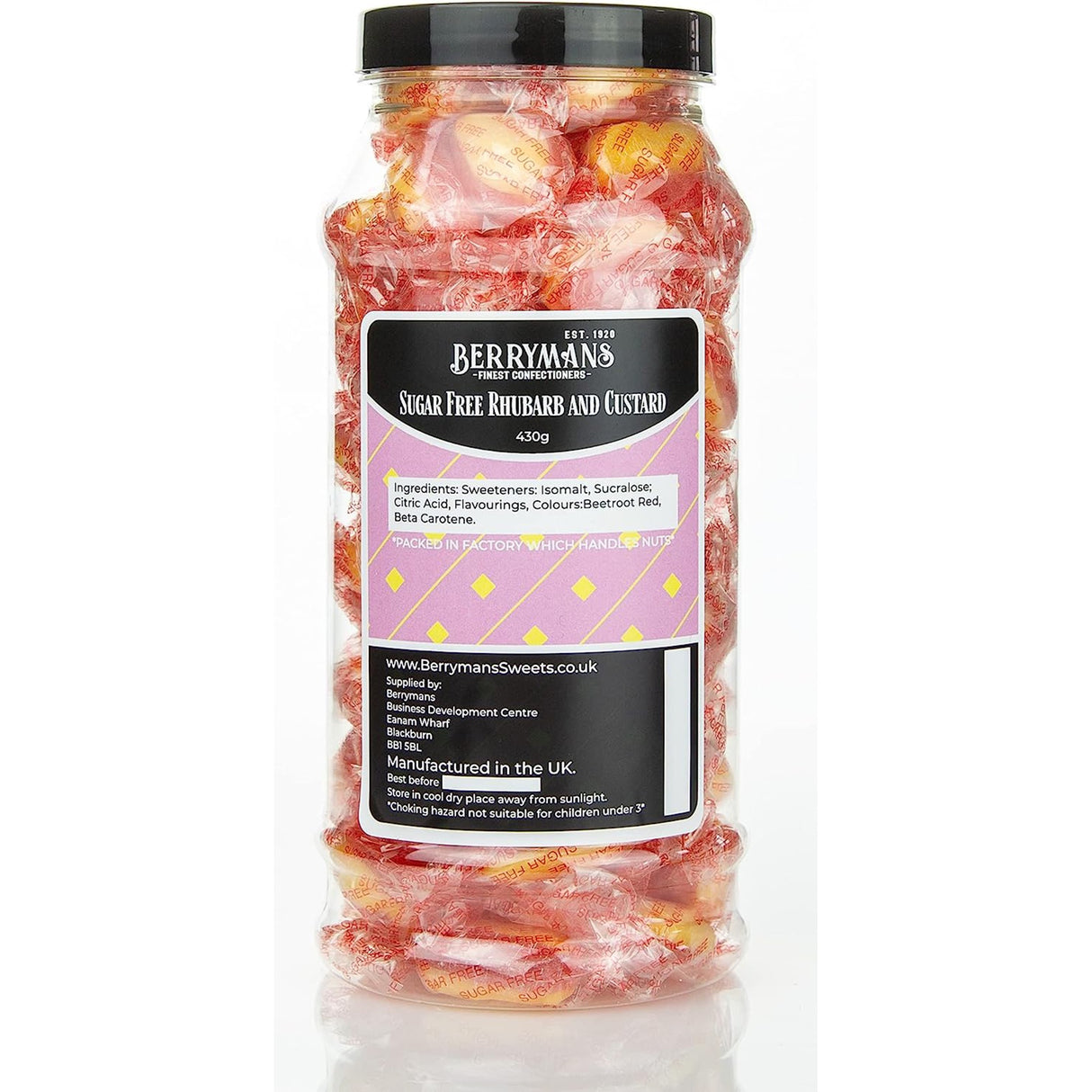 Sugar Free Rhubarb and Custard