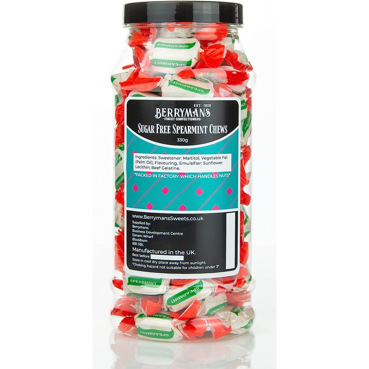 Sugar Free Spearmint Chews