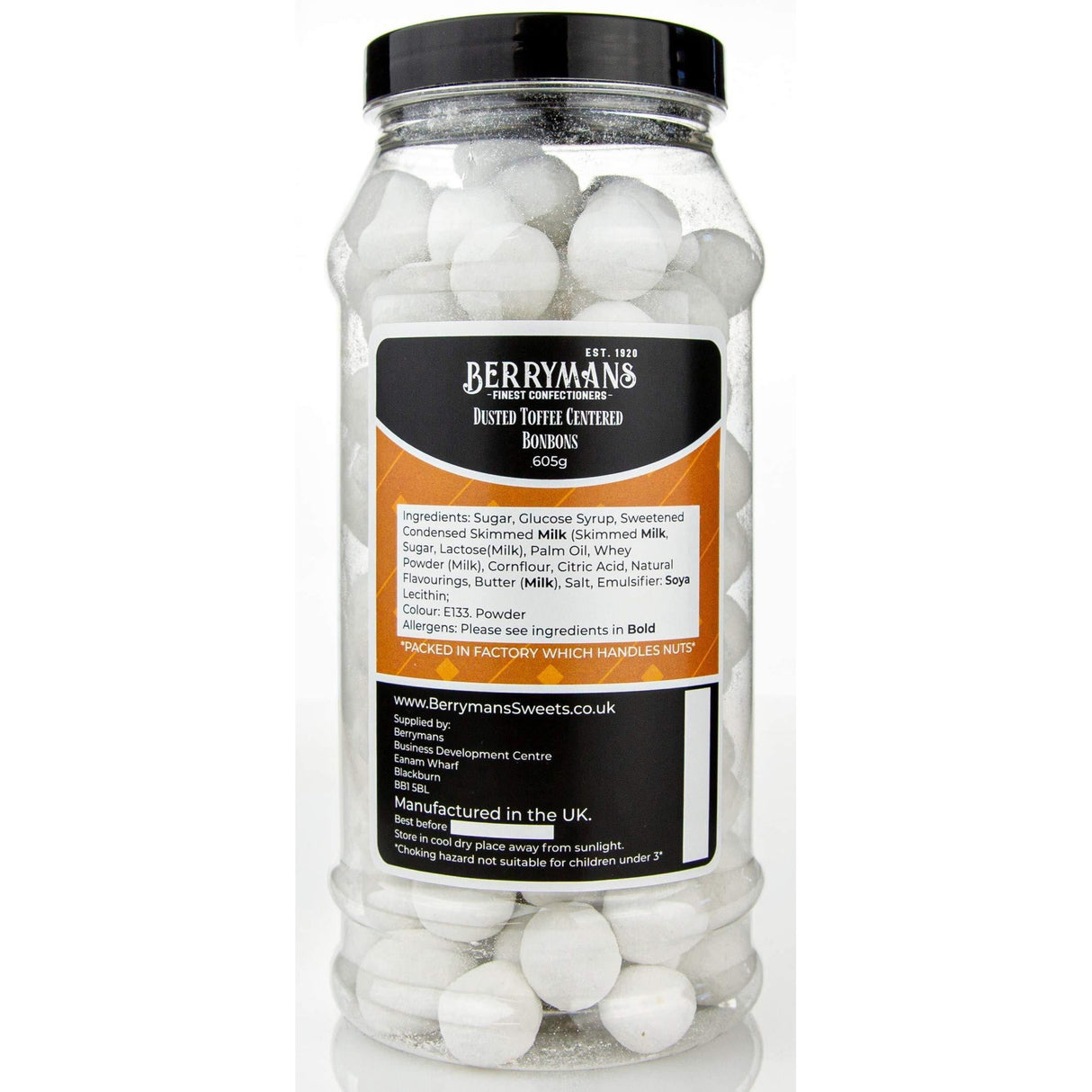 Chewy toffee BonBons