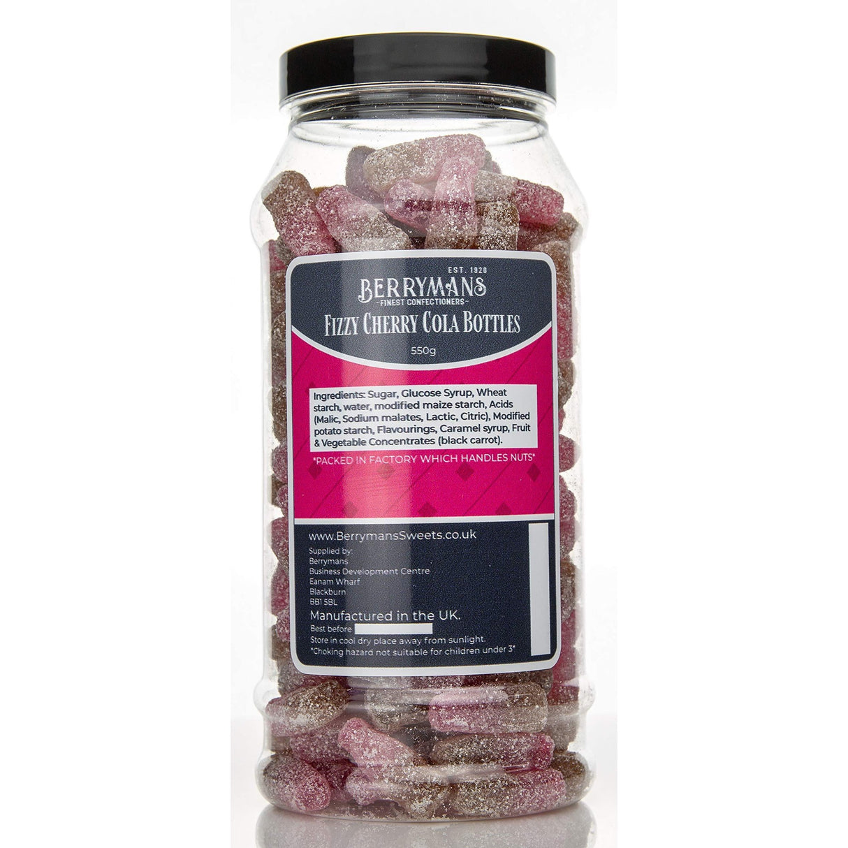 Fizzy Cherry Cola Bottles