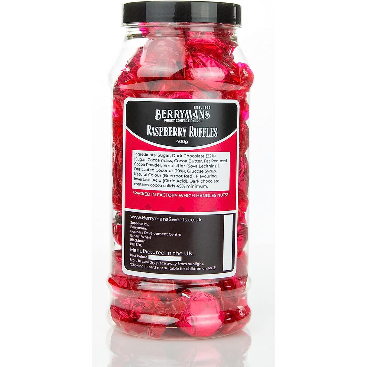 Raspberry Ruffles | Voted the UK's #1 Favourite Sweet Shop – Berrymans ...