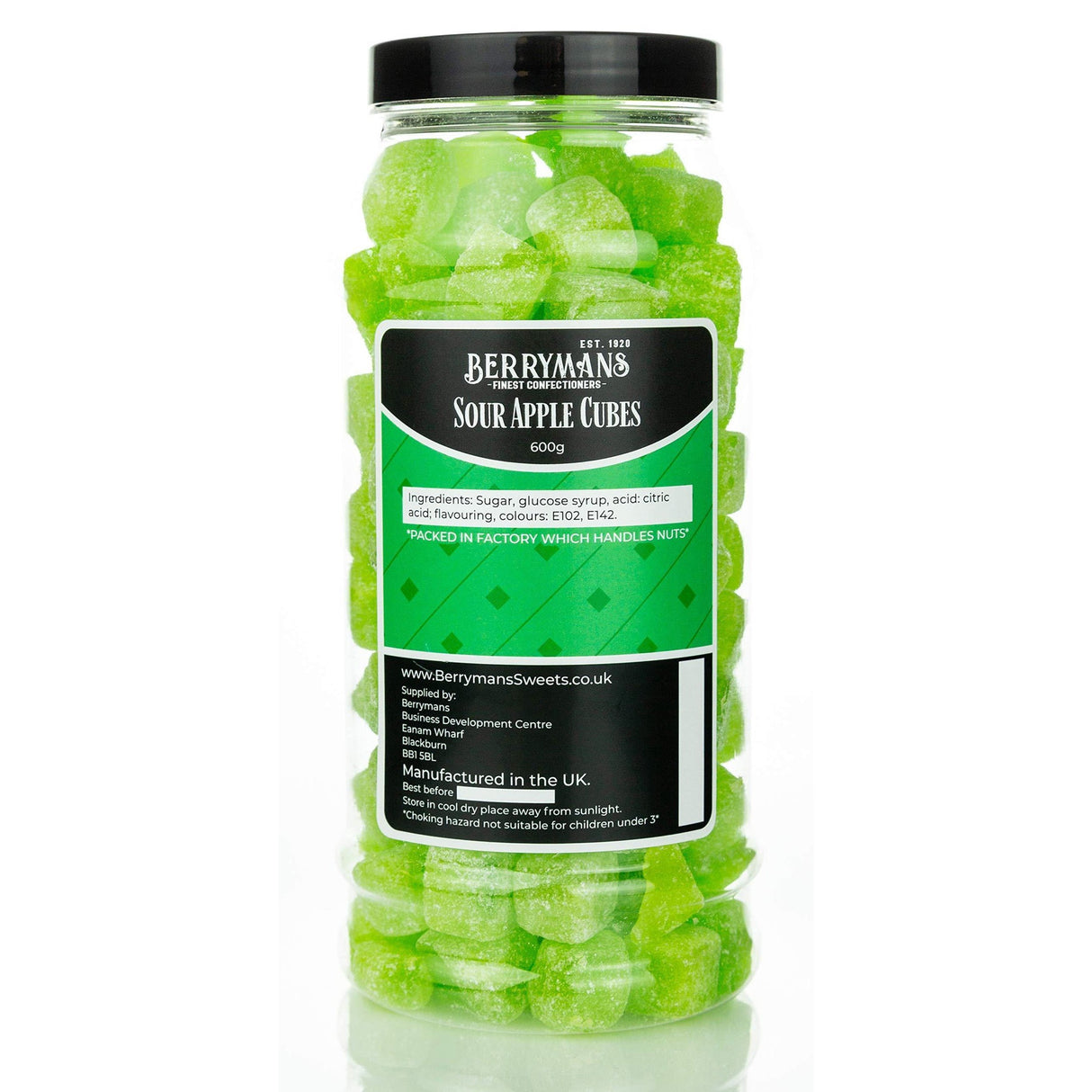 Sour Apple Cubes