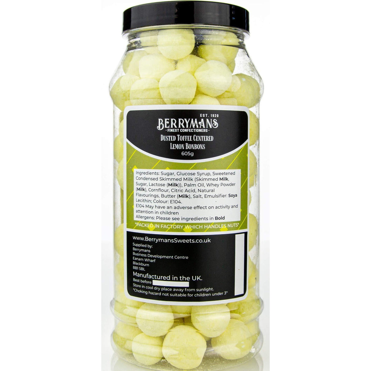 Chewy lemon BonBons