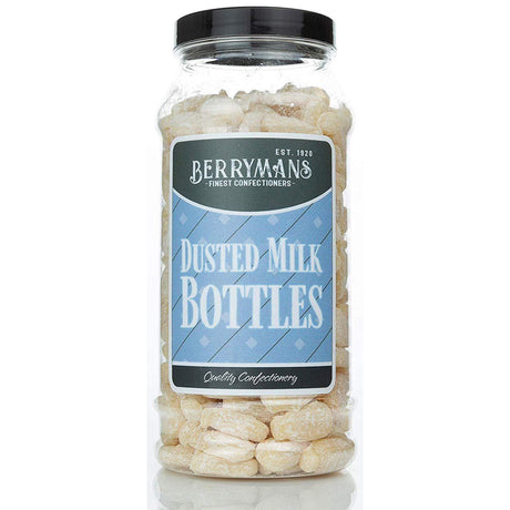 Dusted Milk Bottles