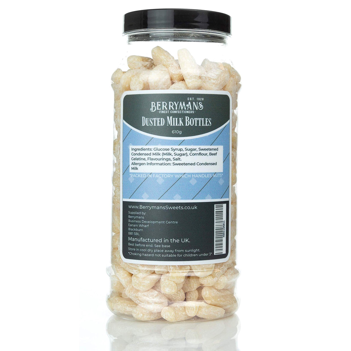 Dusted Milk Bottles